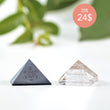 Load image into Gallery viewer, FCQ Pyramid Bundle - Crystal & Hematite - Discounted