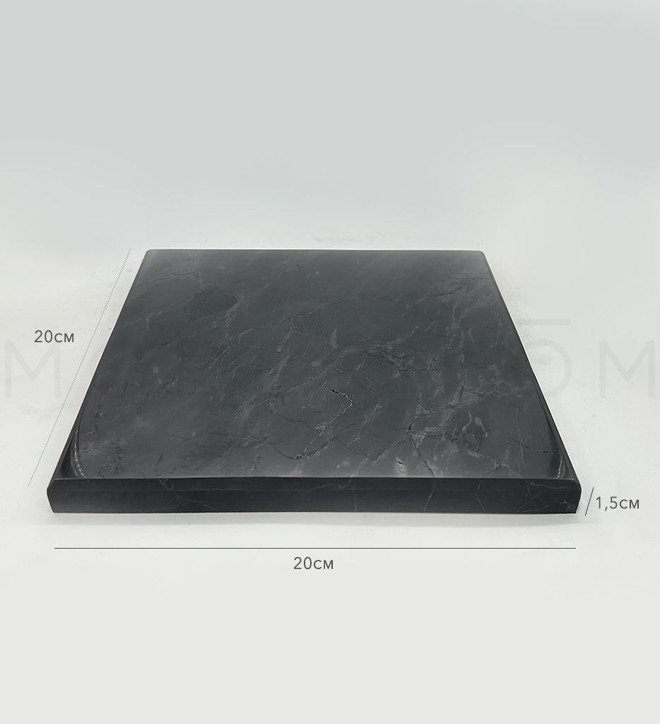 Black charging plate visual (20cm x 20cm)