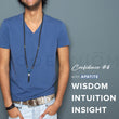 Load image into Gallery viewer, Male with Apatite necklace for wisdom, intuition, and insight