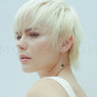 Load image into Gallery viewer, SILVER CHAIN Shungite Earrings