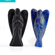 Load image into Gallery viewer, Lapis Angel and Black Angel Statues