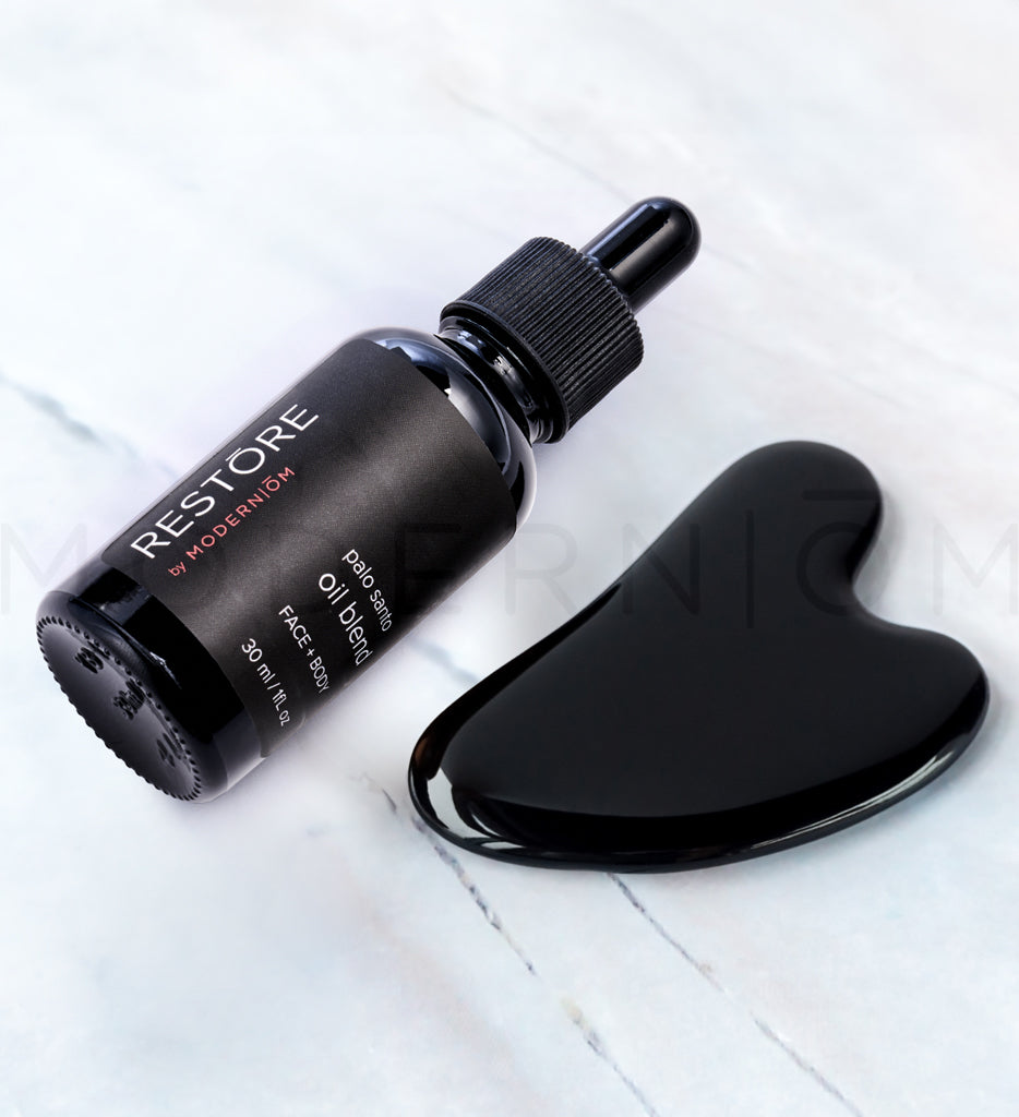 Restore Oil Blend with Gua Sha tool