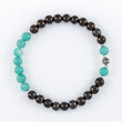 Load image into Gallery viewer, bracelet, shungite, amazonite, silver