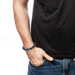 Load image into Gallery viewer, Web Therapy 10mm C2 bracelet on wrist