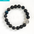 Load image into Gallery viewer, New Onyx Bead Bracelet