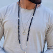 Load image into Gallery viewer, necklace, septagon, silver chain