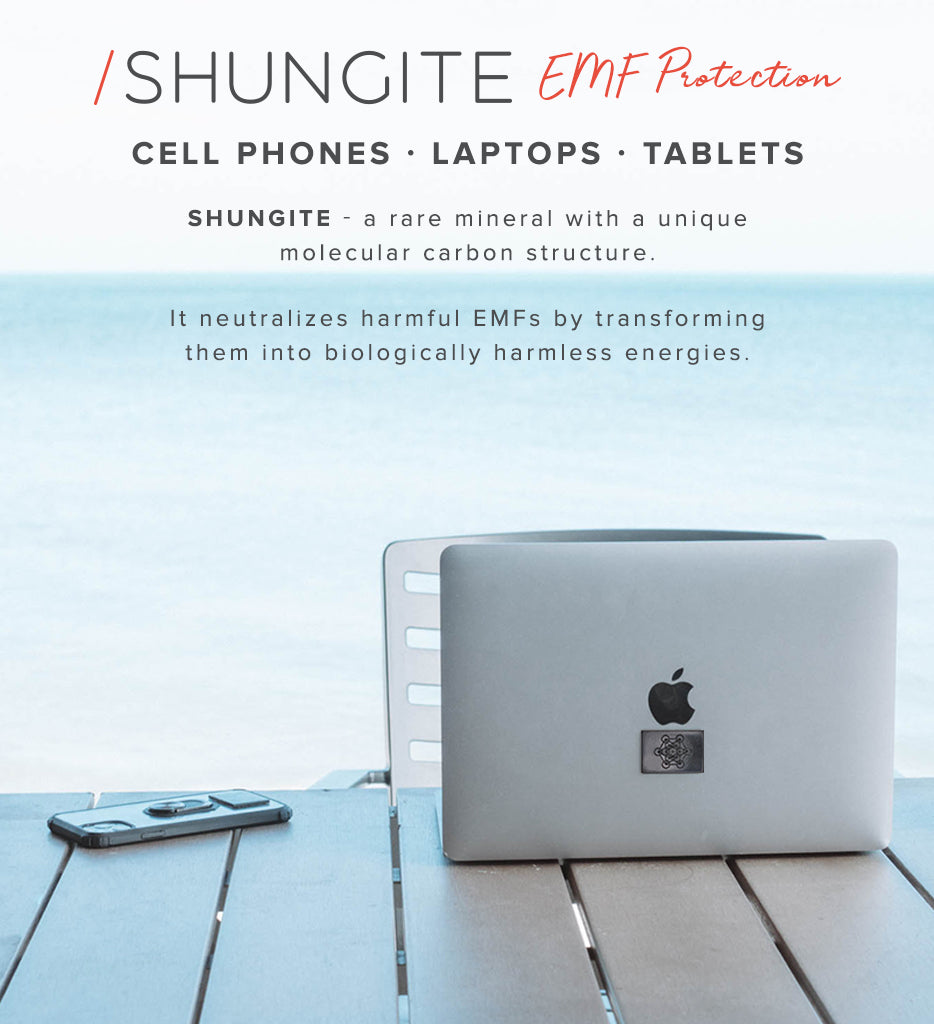 shungite EMF protection, metatron's cube