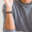 Load image into Gallery viewer, bracelet, shungite, orange agate, silver