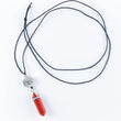 Load image into Gallery viewer, red agate crystal pendant