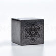 Load image into Gallery viewer, shungite cube, metatron's cube