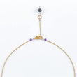 Load image into Gallery viewer, necklace, chakra stones, gemstones, gold fill chain - detail