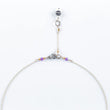 Load image into Gallery viewer, necklace, chakra stones, gemstones, silver chain - detail