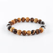 Load image into Gallery viewer, palo santo, shungite, yellow tiger eye bracelet