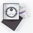 Load image into Gallery viewer, shungite, black labradorite bracelet packaging