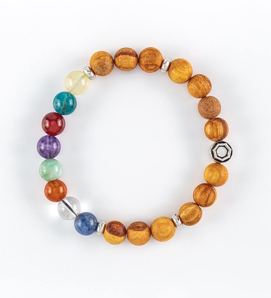 bracelet, palo santo bracelet, chakra stones