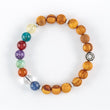 Load image into Gallery viewer, bracelet, palo santo bracelet, chakra stones