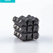 Load image into Gallery viewer, Geometric black cube sculpture