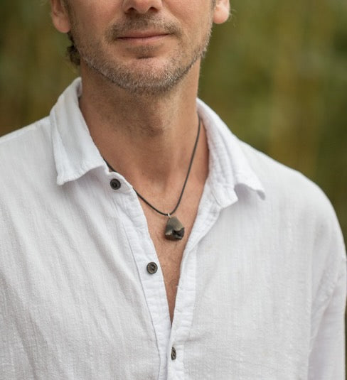 Man wearing necklace - MG_9221necklccopy