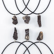 Load image into Gallery viewer, Meteorite pendants on black cords