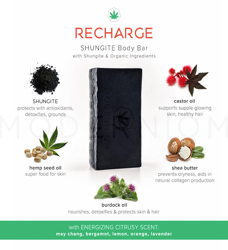 shungite hemp soap benefits