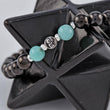Load image into Gallery viewer, bracelet, shungite, amazonite, silver