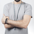 Load image into Gallery viewer, gray vitality crewneck