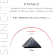 Load image into Gallery viewer, shungite pyramid EMF protection range