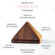 Load image into Gallery viewer, Hand-cut Tiger Eye Pyramid for Decision-Making, Self-Esteem, & Focus