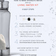 Load image into Gallery viewer, How to make Shungite water with Living Water Kit - 4 easy steps