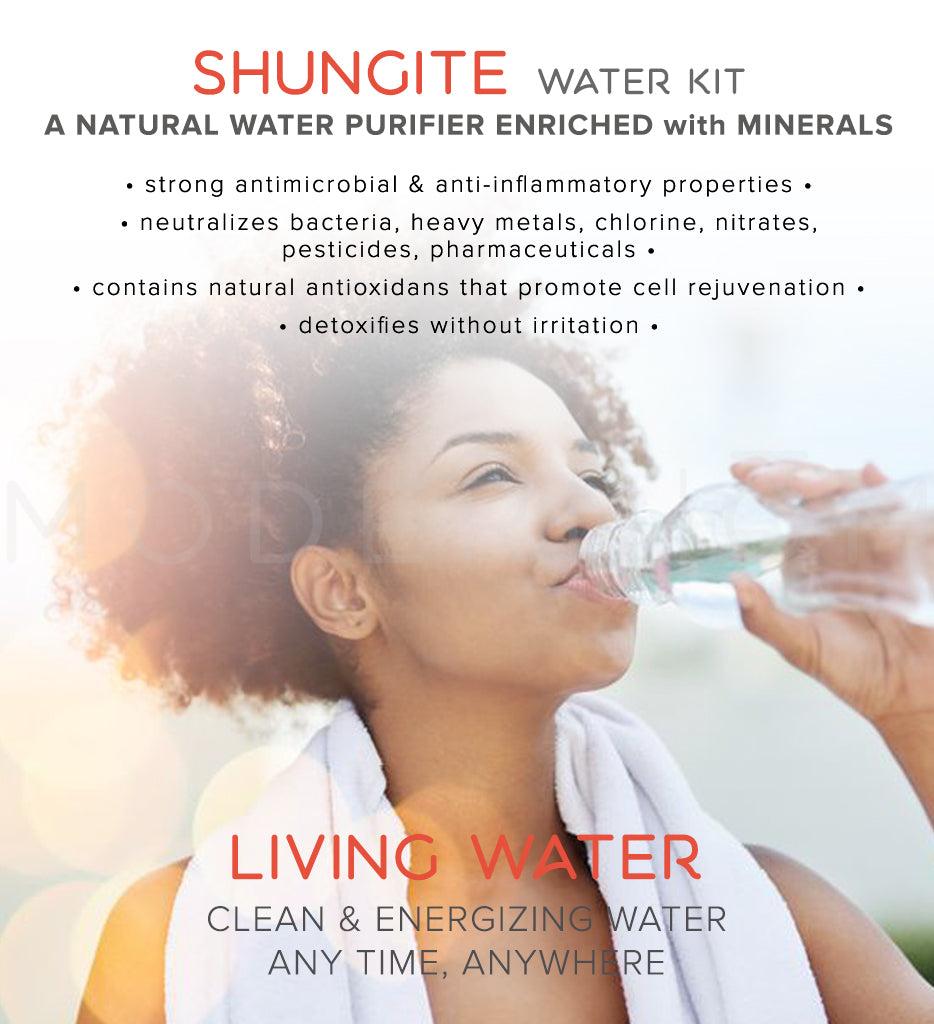elite shungite living water kit benefits