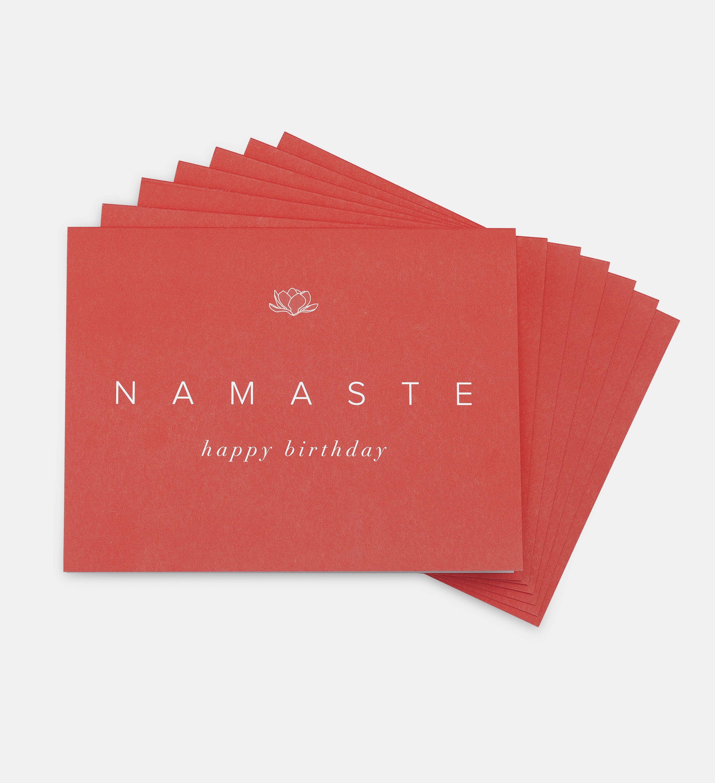 happy birthday cards, red