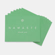 Load image into Gallery viewer, thank you cards, green