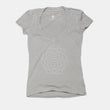 Load image into Gallery viewer, gray flower t-shirt