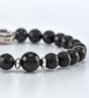 gorgeous long earrings, dark blue sapphire, heart charm