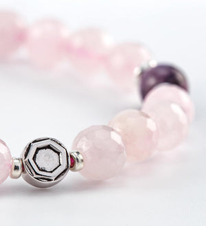 tender rose quartz bracelet
