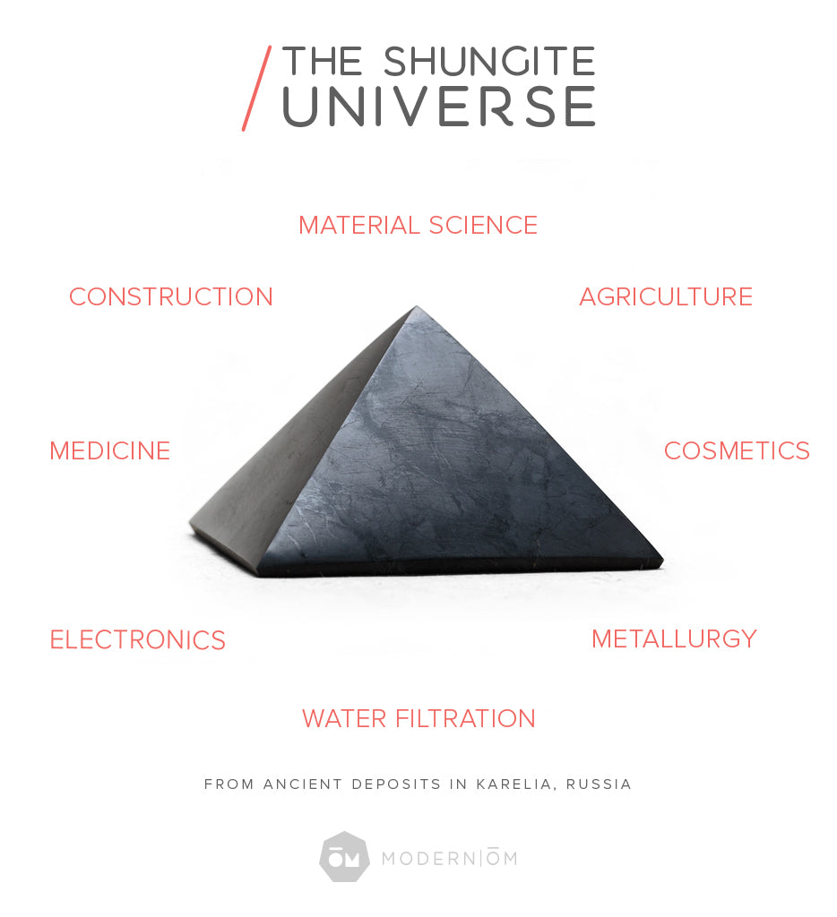 Shungite Harmonizers | Cylinder Set | Stress Relief & Energy Balance