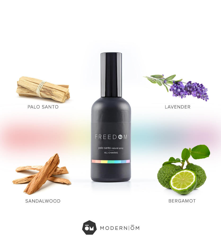 Freedom No.8 Body Spray | All 7 Chakras | Palo Santo & Lavender | 100ml
